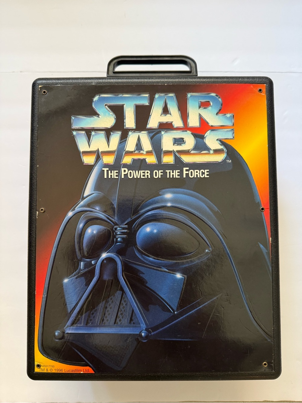 Vintage 1996 Kenner Star Wars Darth Vader Carry Case w Tray